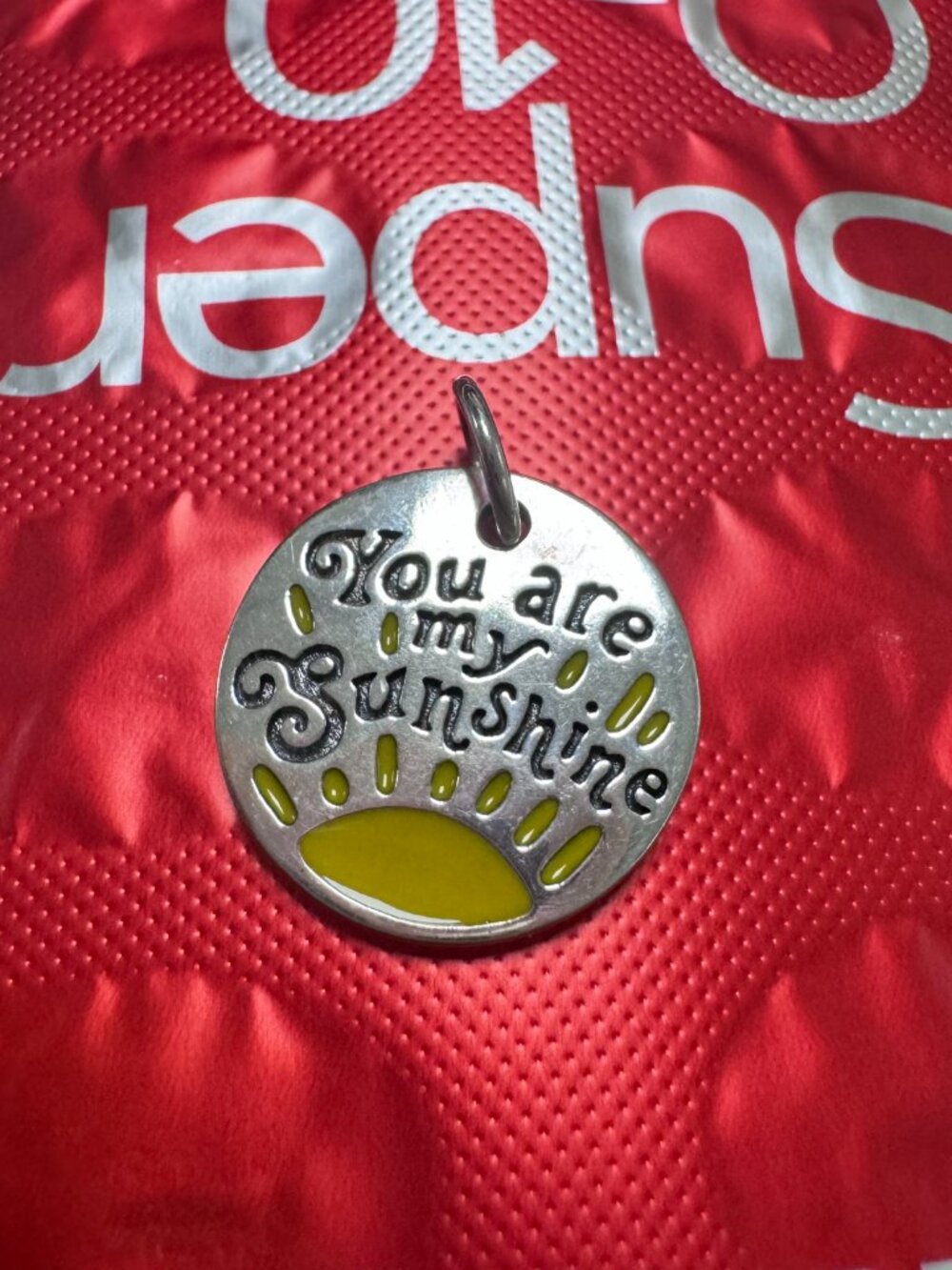 James Avery Enamel "You Are My Sunshine" Charm